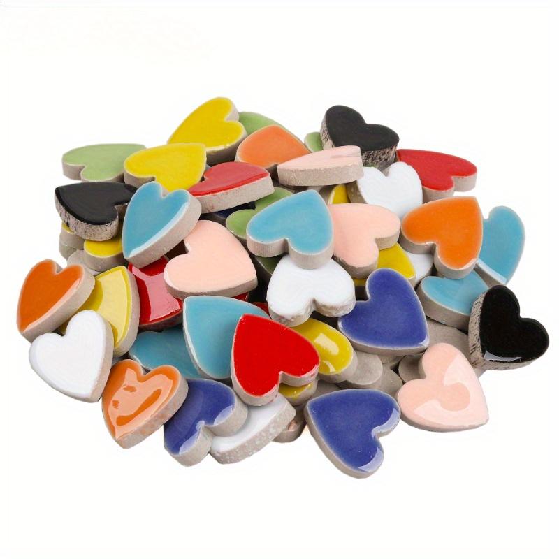 Heart Shaped Ceramic Mosaic Ti - đánh giá và giá Ceramic Tile Blank