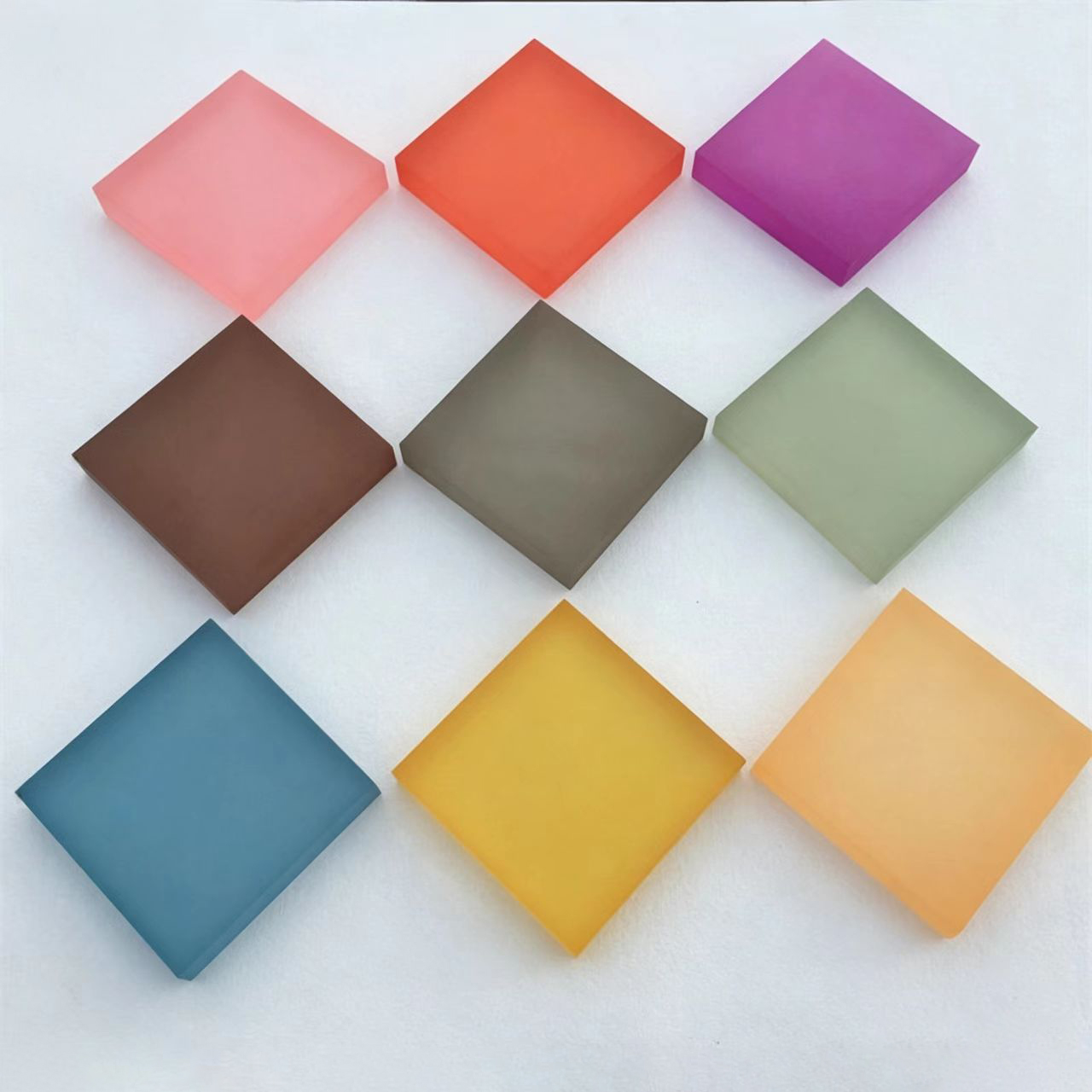 Gradient Frosted Acrylic Block - đánh giá và giá Photo Acrylic Block