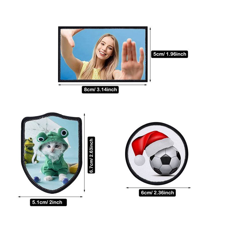 A01F-90Pc Sublimation Patches  - đánh giá và giá Hat Sublimation Blank