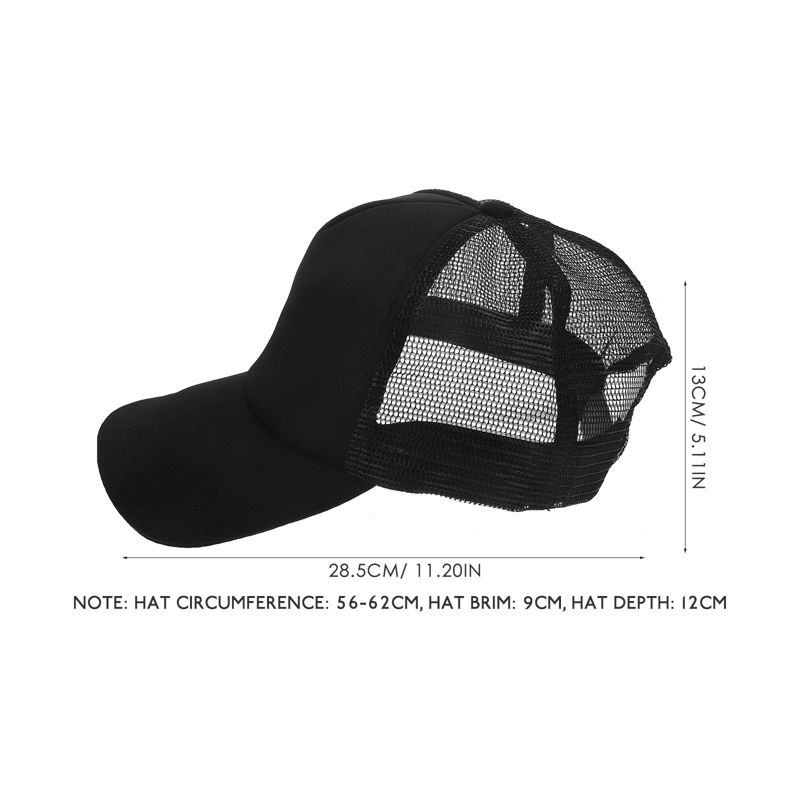 10Pcs Blank Baseball Caps Mesh - đánh giá và giá Hat Sublimation Blank
