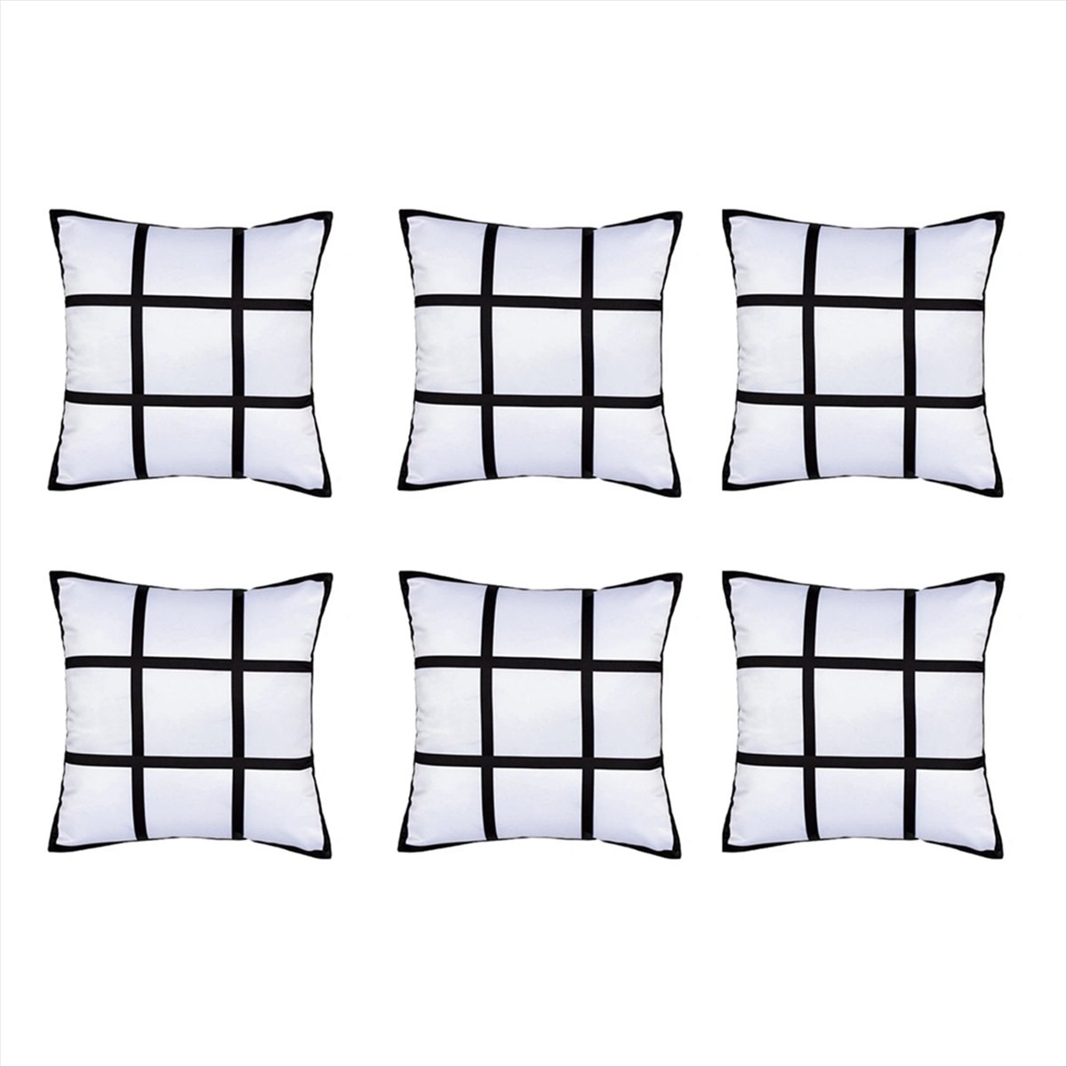 【ABFS】6Pcs Sublimation Blank P - đánh giá và giá Pillow Cover Sublimation