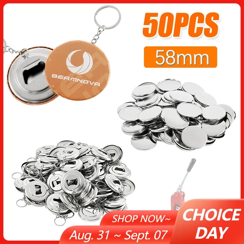 50pcs Blank Metal Button Makin - đánh giá và giá Button Badge Blank